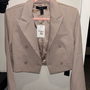 Cropped blazer